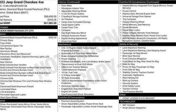 JEEP GRAND CHEROKEE 2023 1C4RJYB65PC649158 image